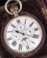 Lot 577 - A Mappin & Webb of London nickel cased...