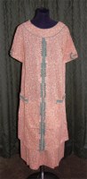 Lot 592 - A 1920s printed chalice afternoon dress, with...