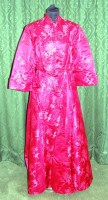 Lot 601 - A mid 20th century full length Chinese red...