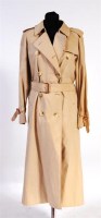 Lot 621 - A circa 1986 Burberry's ladies cream coat,...
