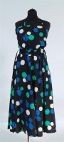 Lot 622 - An Yves St Laurent ladies halter-neck cotton...