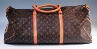 Lot 630 - A Louis Vuitton brown leather medium sized...