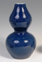 Lot 731 - A Chinese stoneware double gourd vase, having...