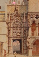 Lot 784 - Circa 1900 Italian school - Porta Maggiore and...