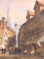 Lot 796 - Samuel Prout (Brit. 1783-1852) - Continental...