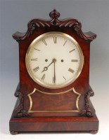 Lot 814 - An early Victorian mahogany cased bracket...