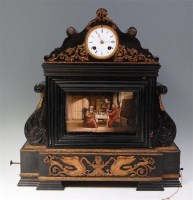 Lot 837 - A rare mid 19th century automaton picture...