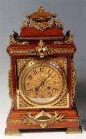 Lot 838 - A circa 1900 Continental walnut and gilt brass...