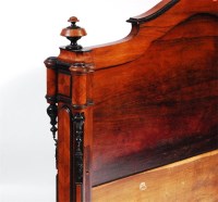 Lot 906 - A late 19th century French rosewood and...