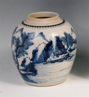 Lot 737 - A 19th century Chinese export ginger jar...