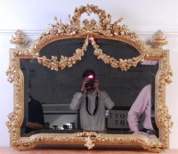 Lot 884 - A late 19th century giltwood and gesso...