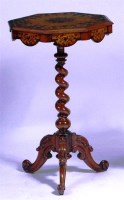 Lot 916 - A 19th century Continental rosewood pedestal...