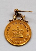 Lot 2104 - Great Britain, 1800 gold third guinea, George...