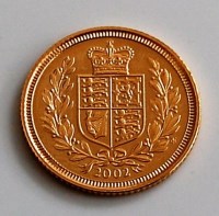 Lot 2109 - Great Britain 2002 gold half sovereign, Queen...