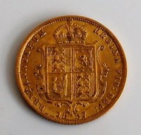 Lot 2150 - Great Britain, 1887 gold half sovereign,...