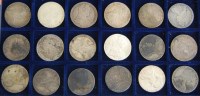 Lot 2165 - 18 silver Maria Theresa thalers various grades...