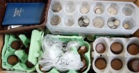 Lot 2180 - A quantity of Victorian and later copper...
