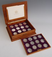 Lot 2185 - A cased set of twenty-four Golden Jubilee...