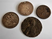 Lot 2240 - Great Britain, 1676 Charles II crown (badly...
