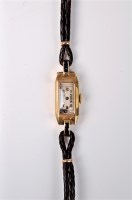 Lot 2510 - An early 20th century lady's 18ct and...