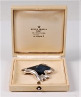 Lot 2642 - A Georg Jensen brooch, by Henning Koppel,...