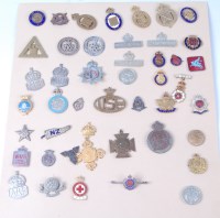 Lot 1116 - A collection of assorted silver, enamelled and...