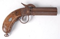 Lot 1173 - A late 19th century Continental model of a six-...