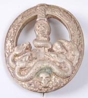 Lot 1212 - A German Anti-Partisan Guerilla War badge in...