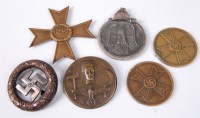 Lot 1220 - A German War Merit Cross, together with War...
