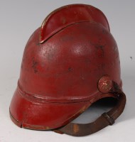 Lot 1309 - An early 20th century Continental red painted...
