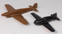 Lot 1315 - A WW II bakelite recognition model of a Fulmar,...