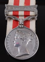 Lot 1347 - An Indian Mutiny Medal (1858) with Lucknow...