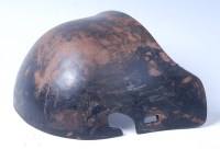 Lot 1353 - A German M42 anti-sniper helmet plate.