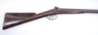 Lot 1388 - A 19th century muzzle loading percussion shot...