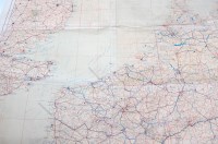 Lot 1395 - A WW II German Luftwaffe invasion map of East...
