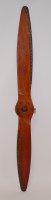 Lot 1397 - An early 20th century twin blade aircraft...