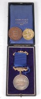 Lot 1425 - A Hull Education Committee silver medal for...