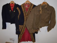 Lot 1433 - A post WW II Royal Tank Regiment dress jacket,...