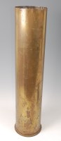 Lot 1449 - A large WW I German shell case, stamped Polte...