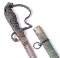 Lot 1455 - A WW II Turkish dress sword, the a 71.5cm...