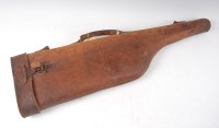 Lot 1524 - A 20th century brown stitched leather leg of...