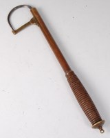 Lot 1533 - A Hardy Bros. brass telescopic gaff with a...