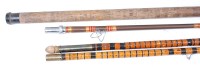 Lot 1559 - A Milwards 14' 3 piece bamboo rod, together...