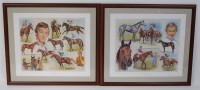 Lot 1589 - After Peter Deighan (b.1941) a set of four...