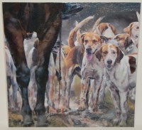 Lot 1600 - Debbie Boon, (b.1960) The Meet, print on...
