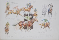 Lot 1601 - Peter Biegel, (1913-1988) Lester Piggott's 8...
