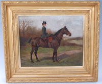 Lot 1606 - Attributed to George Paice (1854-1925) A lady...