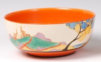 Lot 49 - A Clarice Cliff Secrets Blue pattern pottery...