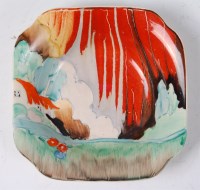 Lot 78 - A Clarice Cliff Forest Glen pattern pottery...