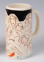 Lot 82 - A Laura Knight for Clarice Cliff Fair Ladies...